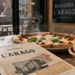 Restaurant arago perpignan en terrasse, pizza fumante, brasserie L’Arago