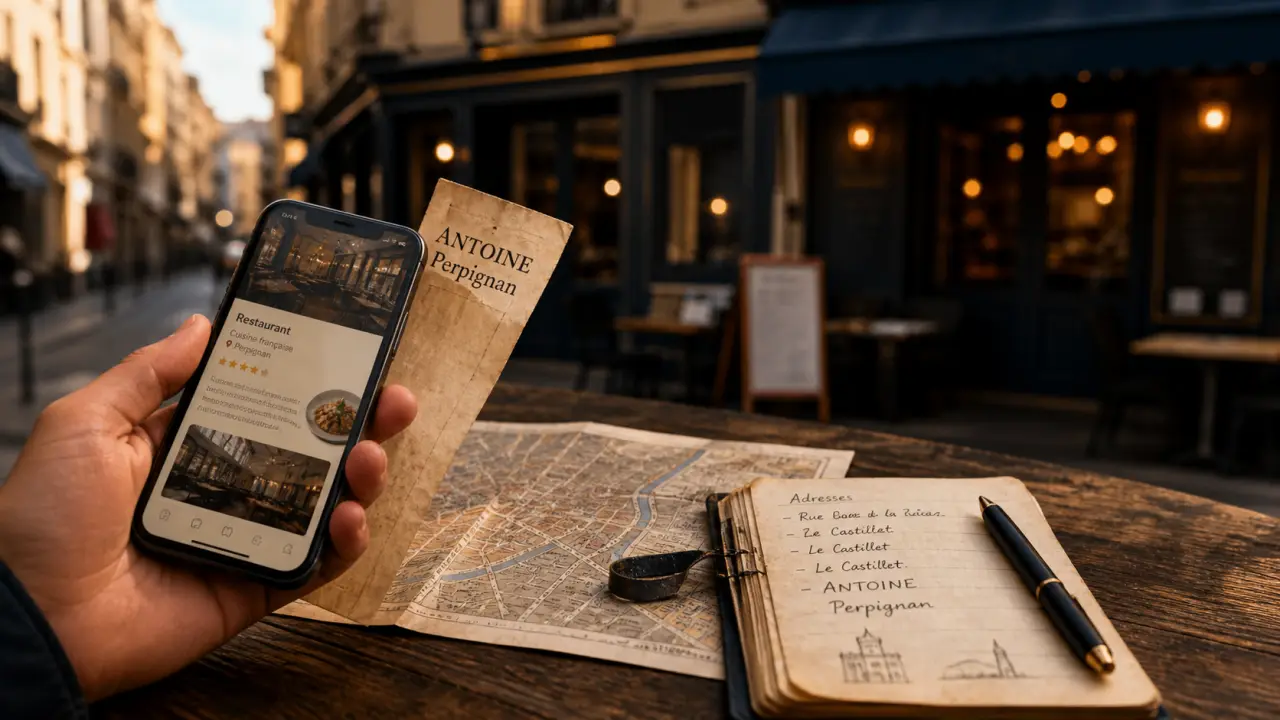 restaurant antoine perpignan : téléphone et horaires à réserver