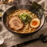 Restaurant ramen Perpignan : bol de ramen maison Tokyo Menya
