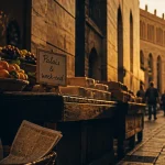 Sortir à Perpignan ce week end : rue du centre historique, golden hour