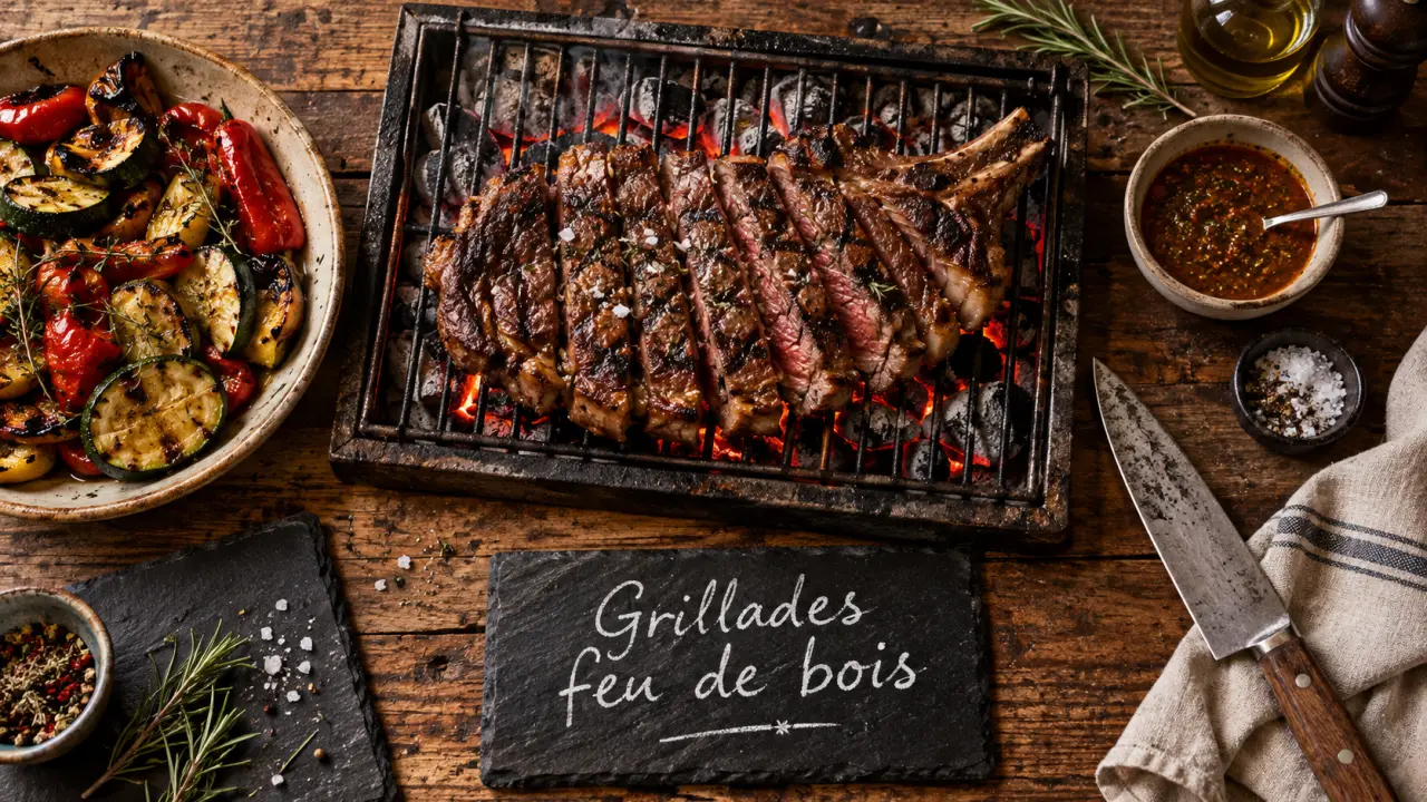 La table de thomas restaurant perpignan grillade au feu de bois