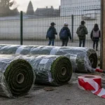 À Perpignan, une entreprise aide l’école Pasteur après le vol de son gazon