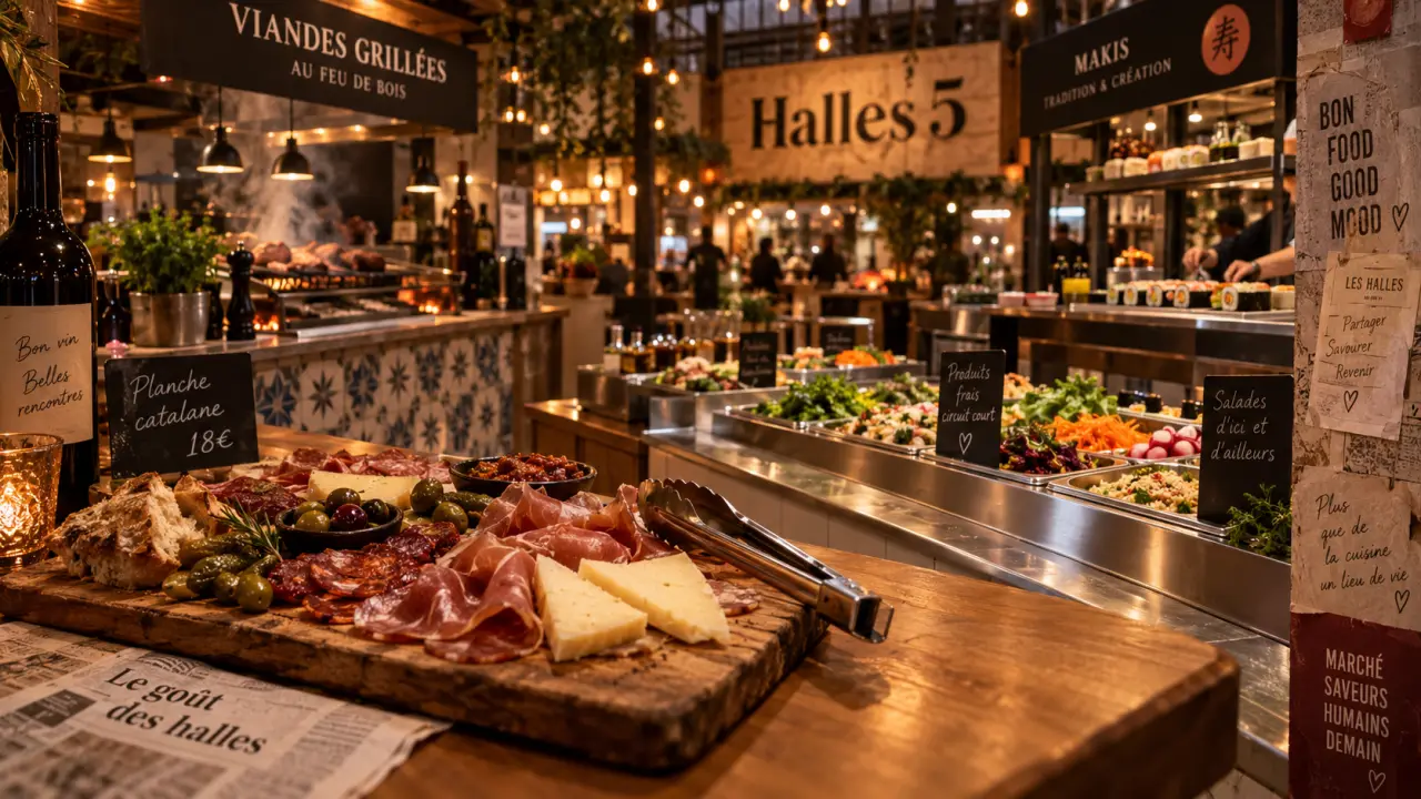 À Perpignan, les Halles 5 reprennent trois corners et changent de formule