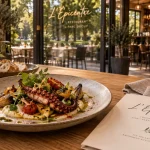Restaurant le yucca perpignan L’Épicentre : assiette catalane et verres à vin