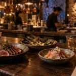 Restaurant manat perpignan : trois assiettes en solo à partager, saké